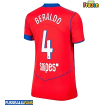 Paris Saint-Germain Lucas Beraldo #4 3rd trikot Frauen 2025-26 Kurzarm